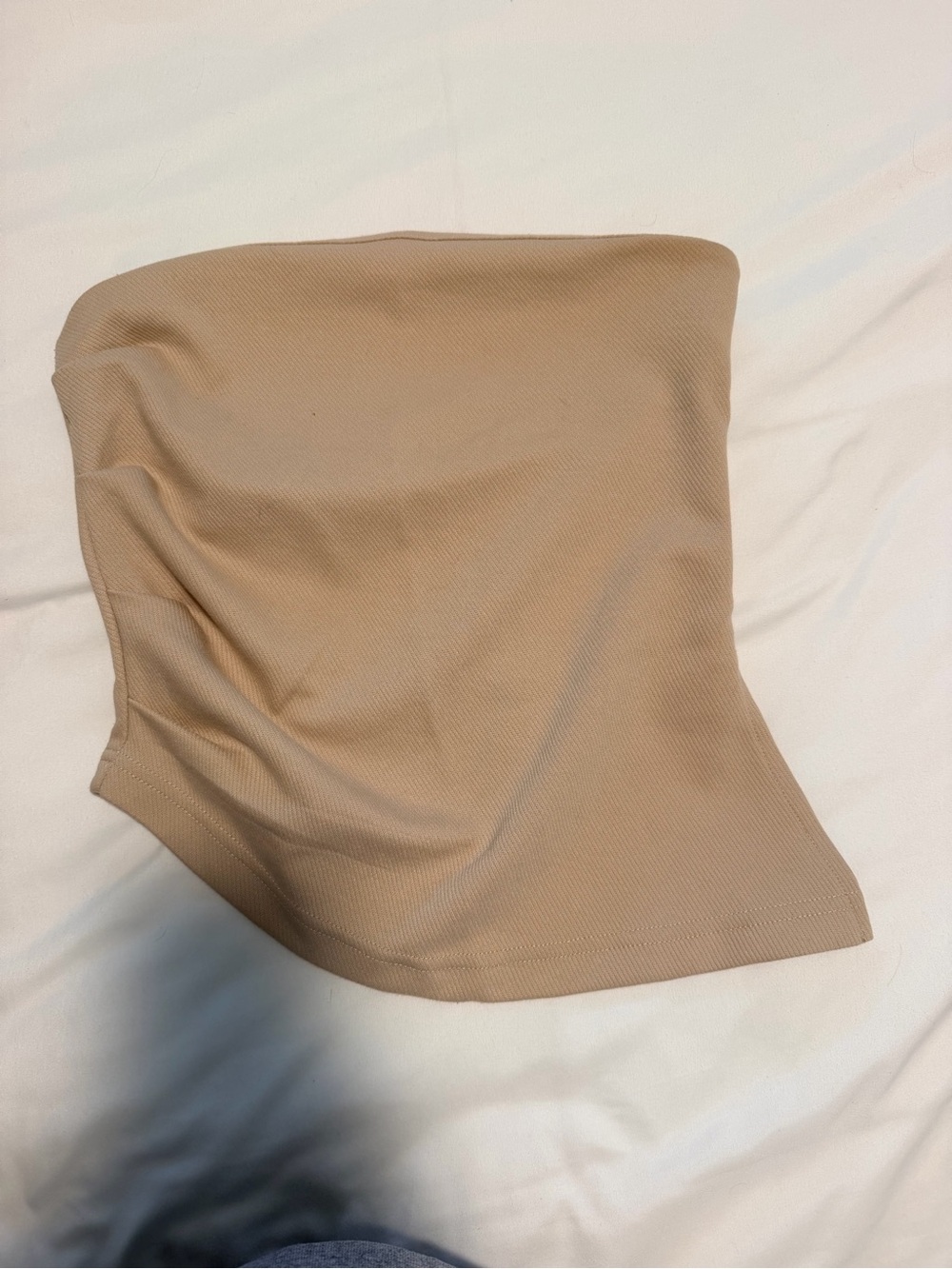 ASOS Beige Strapless Tube Top - Picture 2 of 3